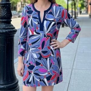Banana Republic Floral Geo Tunic / Mini Dress - Size M
